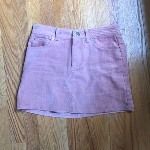 Pink skirt